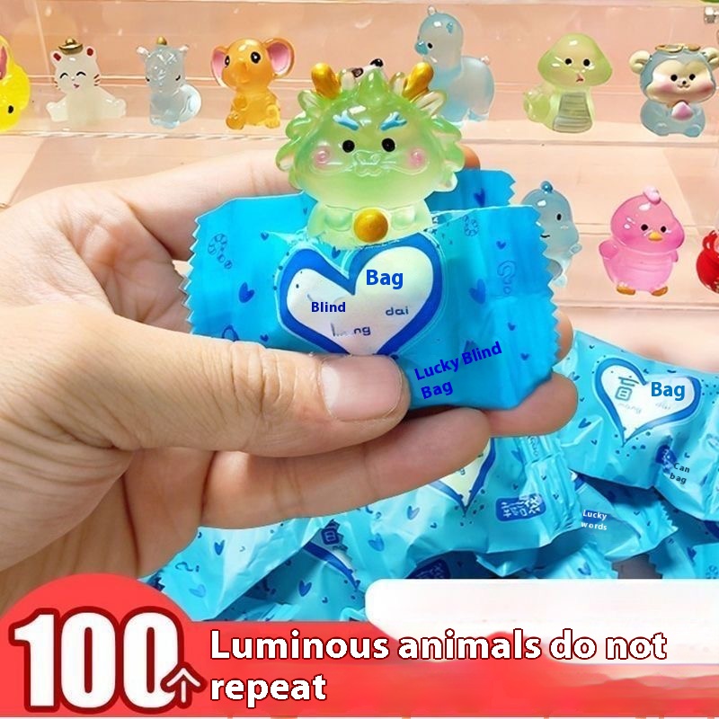 Home Security Box - 100 Peças Miniaturas Luminosas de Resina