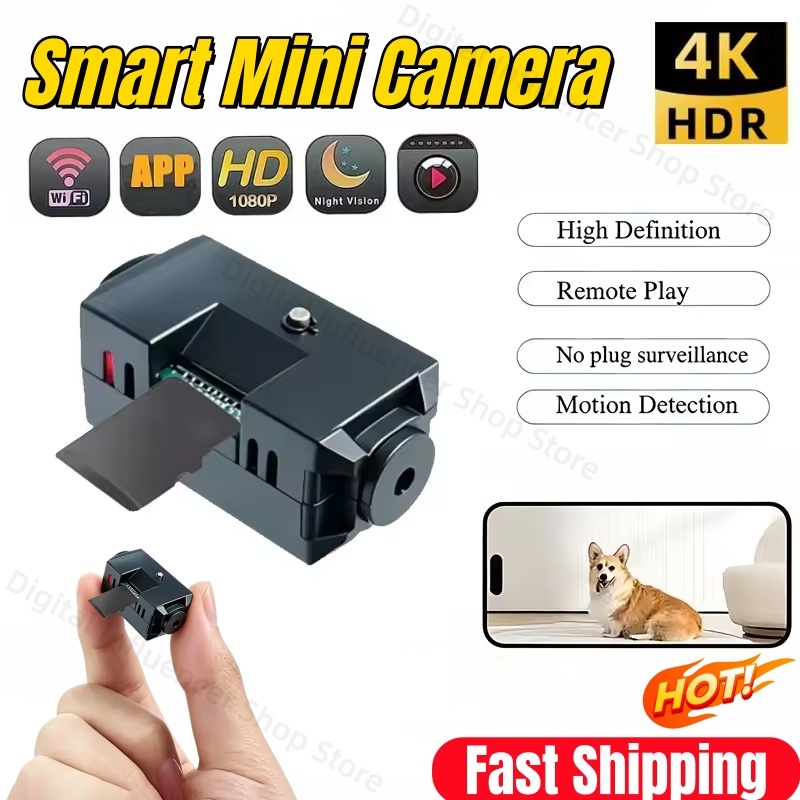 Home Security Items - Nova Câmera de Segurança Portátil Mini
