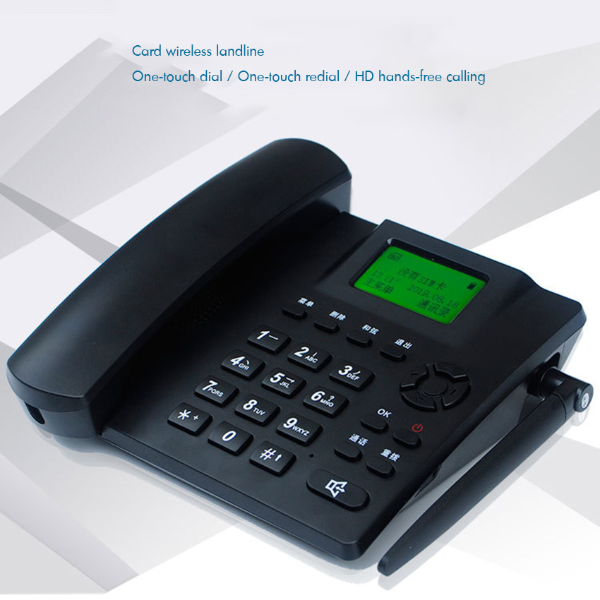 Sim Gsm Alarm - Telefone de mesa sem fio, GSM,