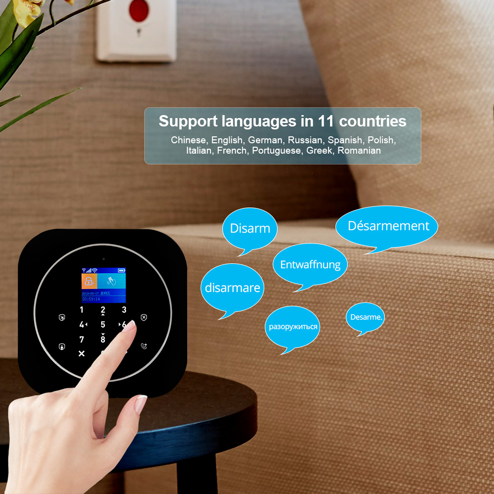 Kerui g12 2g wifi sistema de a - Sim Gsm Alarm avaliação e preço