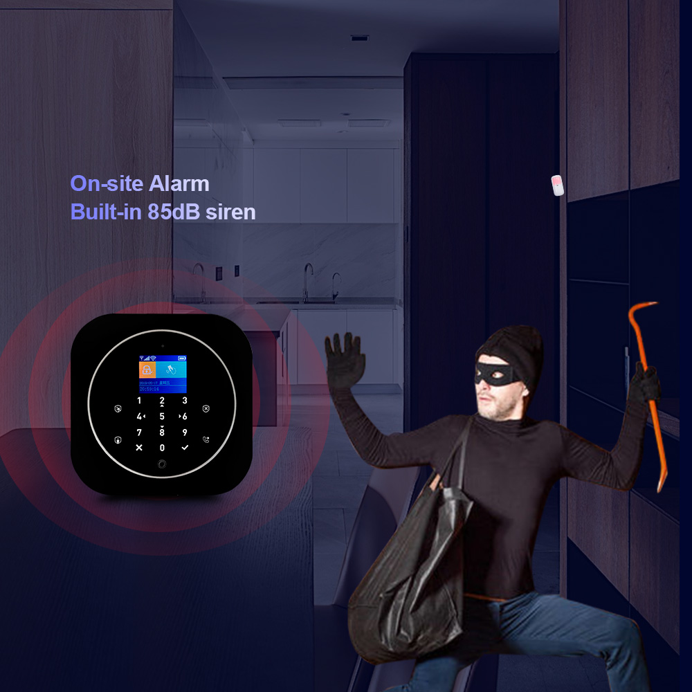 Kerui g12 2g wifi sistema de a - Sim Gsm Alarm avaliação e preço