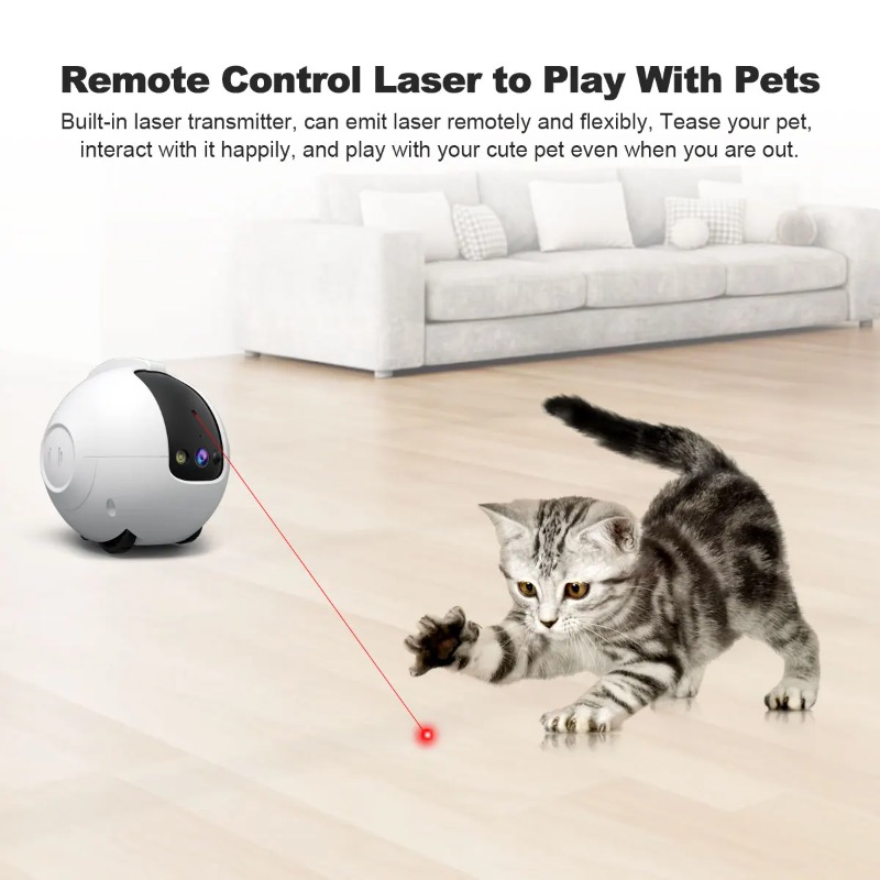 Câmera de vigilância para anim - Home Security Robot avaliação e preço