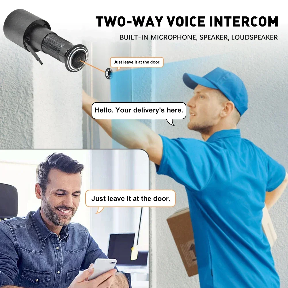 Câmera de Visualização de Port - Home Security Front Door Camera avaliação e preço