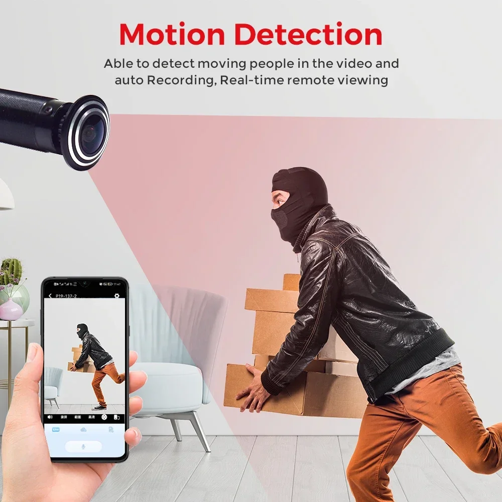 Câmera de Visualização de Port - Home Security Front Door Camera avaliação e preço