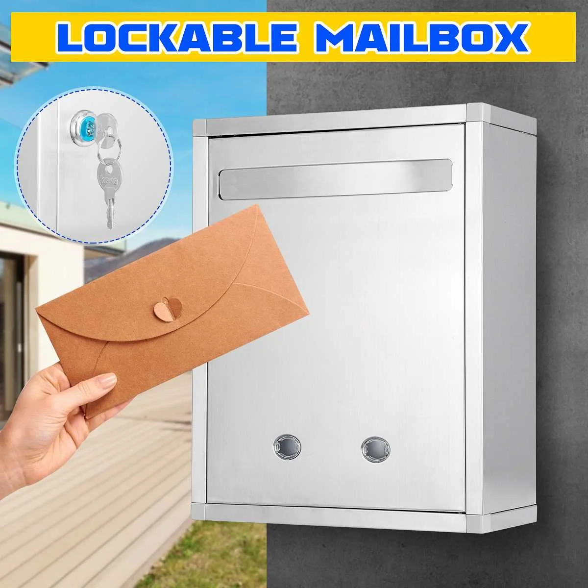 Caixa de correio vintage à pro - Home Security Box avaliação e preço