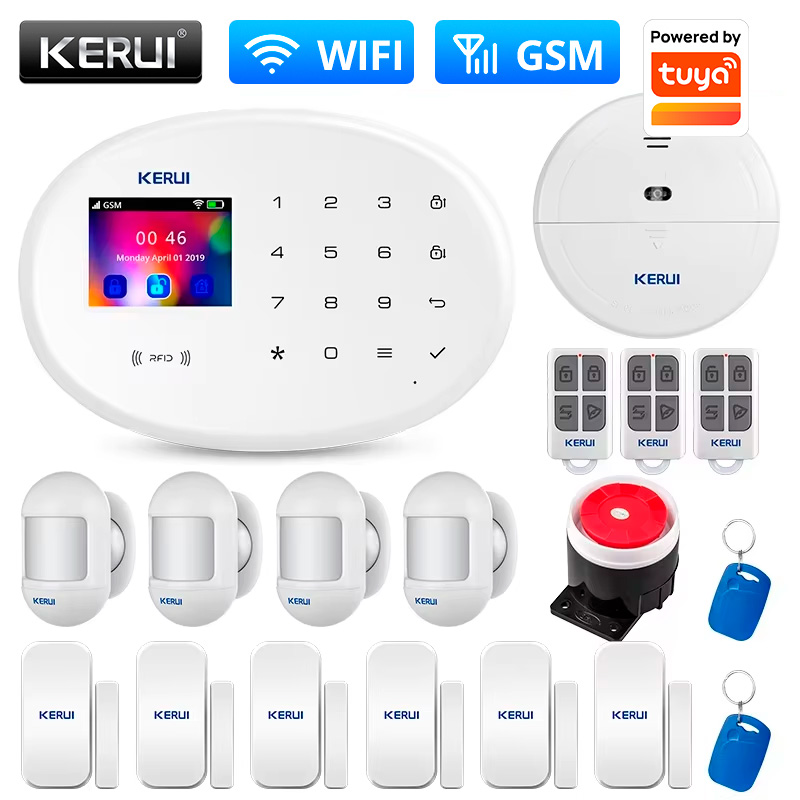Kit de Sistema de Alarme WIFI  - Sim Gsm Alarm avaliação e preço