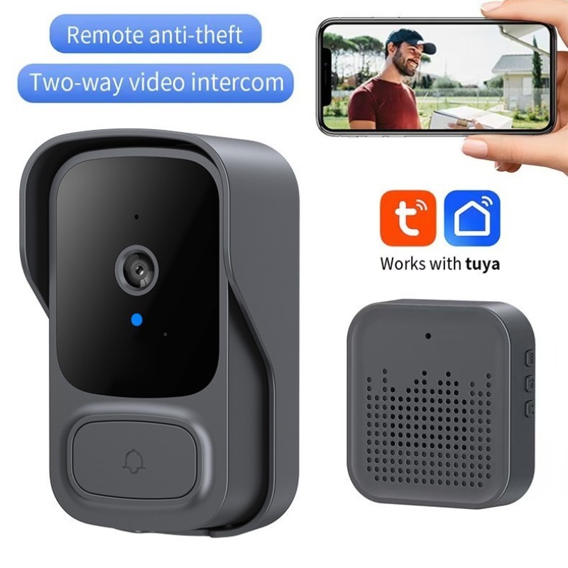 Tuya campainha sem fio à prova - Home Security Front Door Camera avaliação e preço