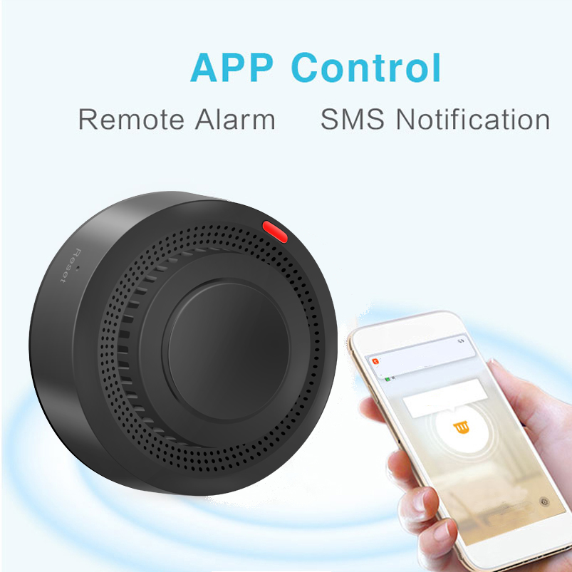 Detector de Fumaça WiFi 2.4G,  - Sim Gsm Alarm avaliação e preço